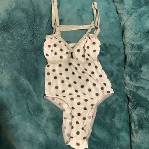 Polka Dot Solstice Lingerie Bodysuit